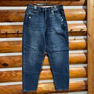 Sonoma women’s Classic Dark Blue Relaxed Fit Jeans mom size 12L